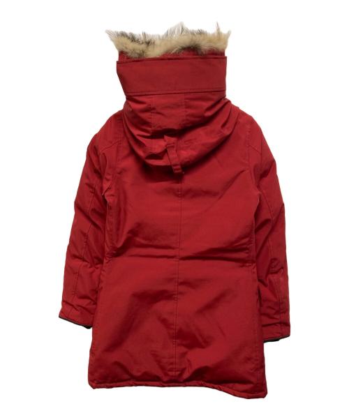 CANADA GOOSE（カナダグース）CANADA GOOSE (カナダグース) ブロンテパーカー ヘリテージ ダウンジャケット レッド サイズ:XSの古着・服飾アイテム