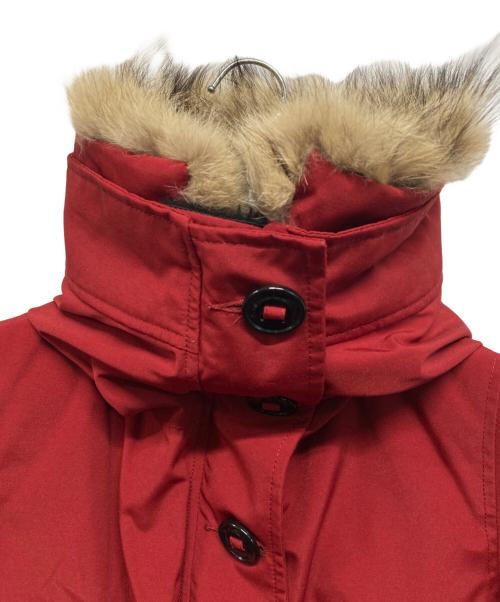 CANADA GOOSE（カナダグース）CANADA GOOSE (カナダグース) ブロンテパーカー ヘリテージ ダウンジャケット レッド サイズ:XSの古着・服飾アイテム