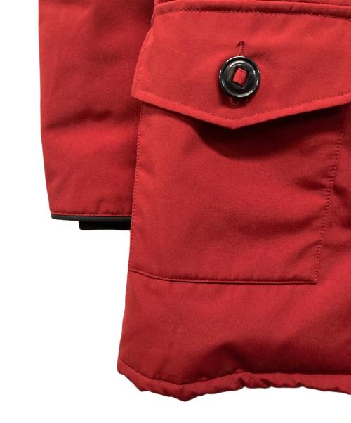 CANADA GOOSE（カナダグース）CANADA GOOSE (カナダグース) ブロンテパーカー ヘリテージ ダウンジャケット レッド サイズ:XSの古着・服飾アイテム