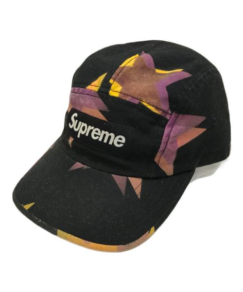 SUPREME（シュプリーム）Supreme (シュプリーム) 21SS Gonz Stars Camp Cap ブラックの古着・服飾アイテム