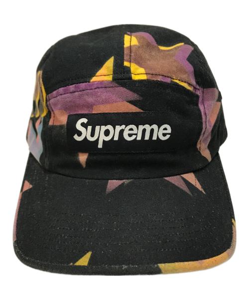 SUPREME（シュプリーム）Supreme (シュプリーム) 21SS Gonz Stars Camp Cap ブラックの古着・服飾アイテム