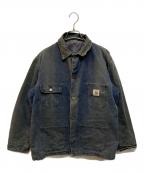 CarHarttカーハート）の古着「ミシガンチョアカバーオール」｜ネイビー