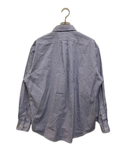 POLO RALPH LAUREN（ポロ・ラルフローレン）POLO RALPH LAUREN (ポロ・ラルフローレン) ストライプシャツ ホワイト×ブルー サイズ:Sの古着・服飾アイテム