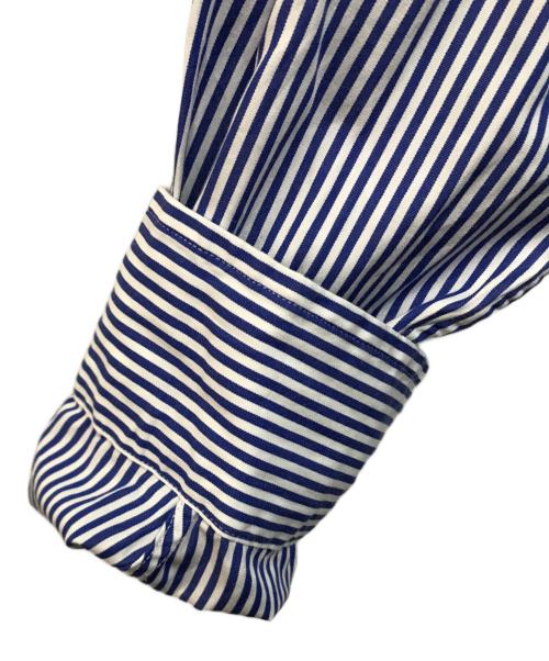 POLO RALPH LAUREN（ポロ・ラルフローレン）POLO RALPH LAUREN (ポロ・ラルフローレン) ストライプシャツ ホワイト×ブルー サイズ:Sの古着・服飾アイテム