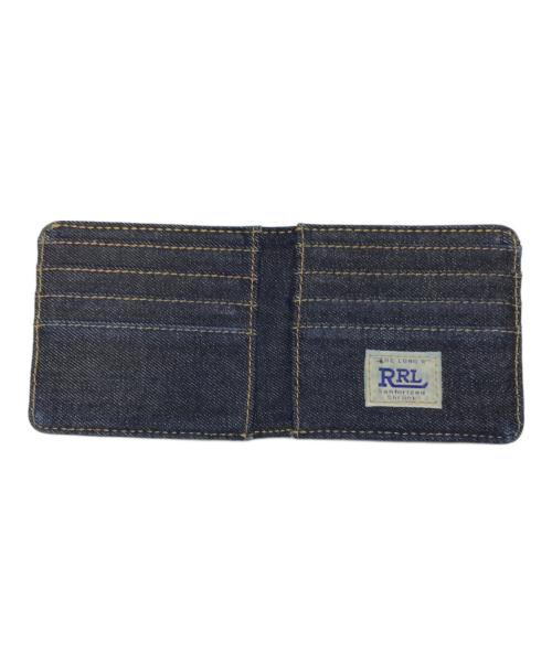 RRL（ダブルアールエル）RRL (ダブルアールエル) Indigo Denim Billfold インディゴの古着・服飾アイテム