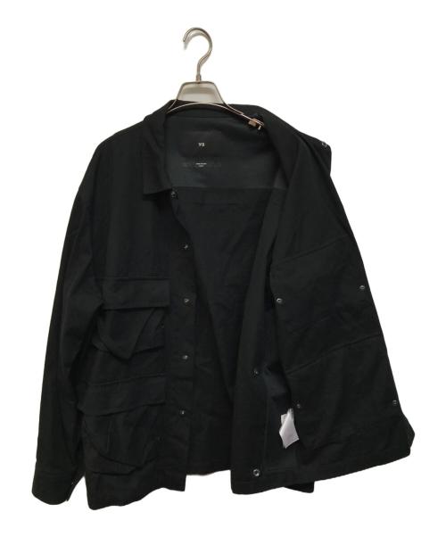 Y-3（ワイスリー）Y-3 (ワイスリー) LS PKT SHIRT ブラック サイズ:XSの古着・服飾アイテム