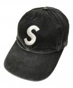SUPREMEシュプリーム）の古着「Pigment Print S Logo denim cap」｜グレー