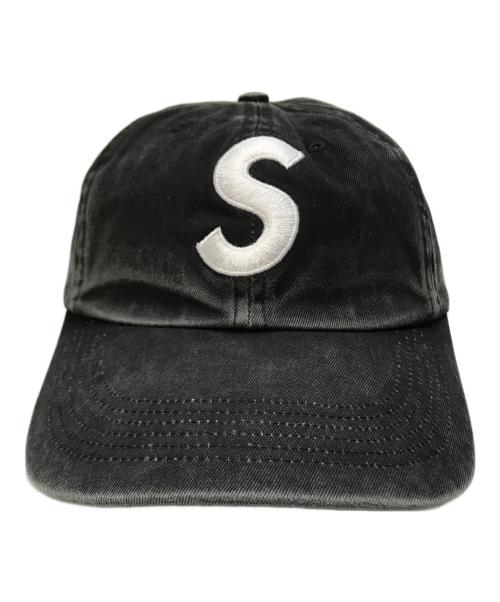 SUPREME（シュプリーム）Supreme (シュプリーム) Pigment Print S Logo denim cap グレーの古着・服飾アイテム