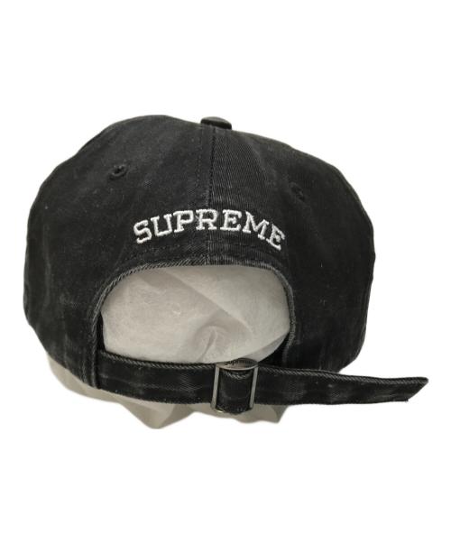 SUPREME（シュプリーム）Supreme (シュプリーム) Pigment Print S Logo denim cap グレーの古着・服飾アイテム