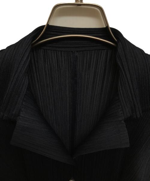 PLEATS PLEASE（プリーツプリーズ）PLEATS PLEASE (プリーツプリーズ) プリーツシャツ ネイビー サイズ:3の古着・服飾アイテム