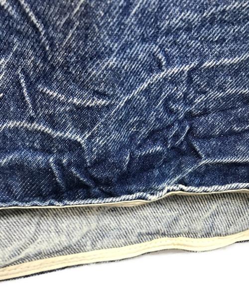 MM6 Maison Margiela（エムエムシックスメゾンマルジェラ）MM6 Maison Margiela (エムエムシックスメゾンマルジェラ) 24AW ピッツバーグクリース デニムシャツ インディゴ サイズ:48の古着・服飾アイテム