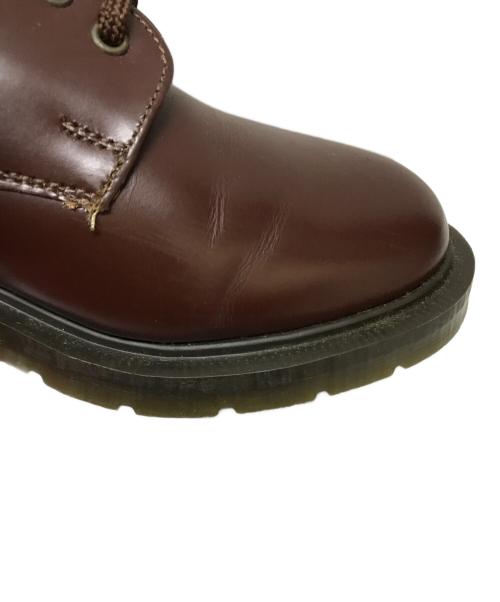 SOLOVAIR（ソロヴェアー）SOLOVAIR (ソロヴェアー) 4ホールブーツ ブラウン サイズ:4の古着・服飾アイテム