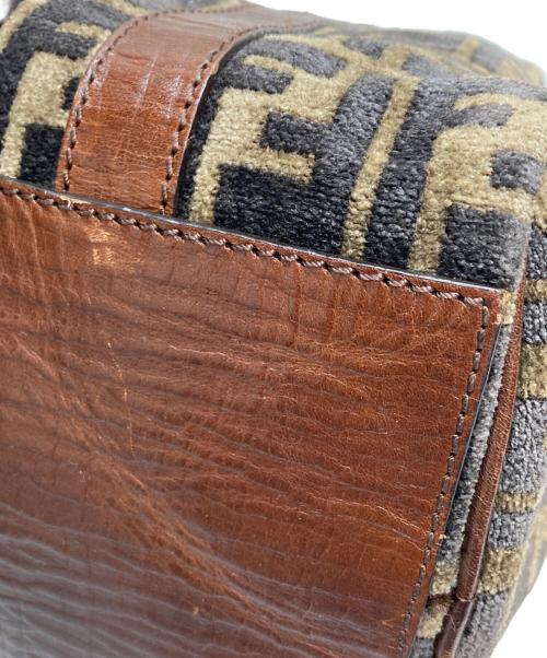 FENDI（フェンディ）FENDI (フェンディ) ヴィンテージ ミニボストンミニボストンバッグ ブラウンの古着・服飾アイテム