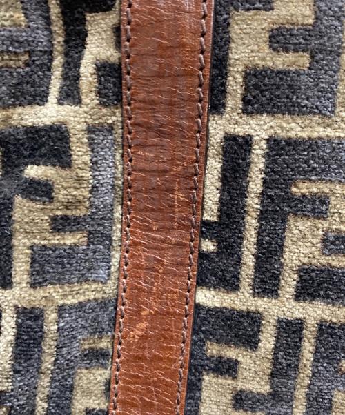 FENDI（フェンディ）FENDI (フェンディ) ヴィンテージ ミニボストンミニボストンバッグ ブラウンの古着・服飾アイテム