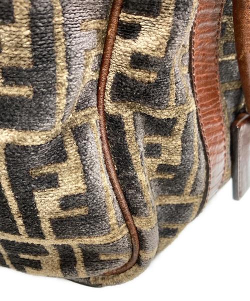 FENDI（フェンディ）FENDI (フェンディ) ヴィンテージ ミニボストンミニボストンバッグ ブラウンの古着・服飾アイテム