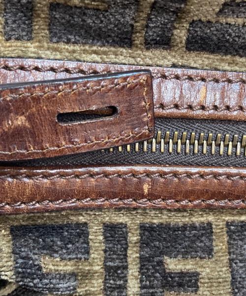 FENDI（フェンディ）FENDI (フェンディ) ヴィンテージ ミニボストンミニボストンバッグ ブラウンの古着・服飾アイテム