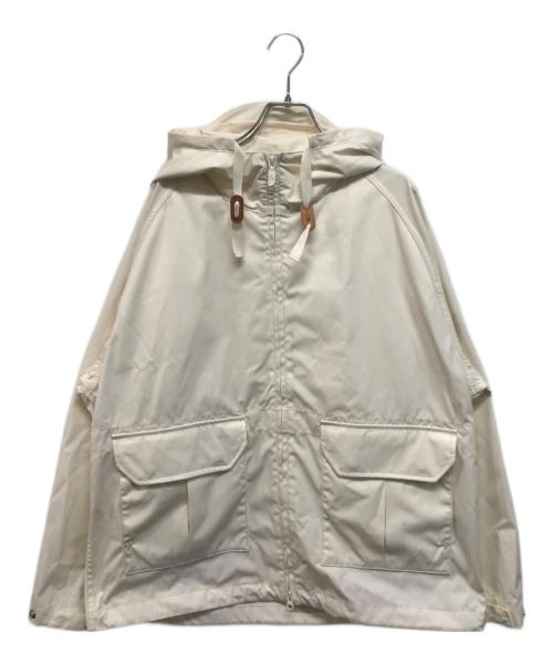 THE NORTHFACE PURPLELABEL（ザ・ノースフェイス パープルレーベル）THE NORTHFACE PURPLELABEL (ザ・ノースフェイス パープルレーベル) JOURNAL STANDARD (ジャーナルスタンダード) 別注65/35マウンテンウインドパーカー ホワイト サイズ:M 未使用品の古着・服飾アイテム