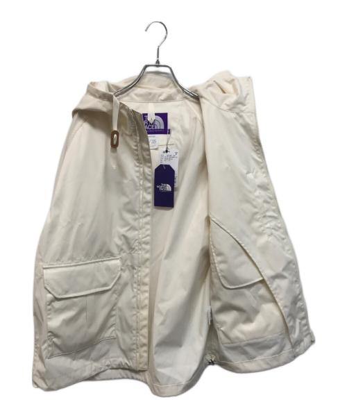 THE NORTHFACE PURPLELABEL（ザ・ノースフェイス パープルレーベル）THE NORTHFACE PURPLELABEL (ザ・ノースフェイス パープルレーベル) JOURNAL STANDARD (ジャーナルスタンダード) 別注65/35マウンテンウインドパーカー ホワイト サイズ:M 未使用品の古着・服飾アイテム