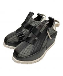 UNITED NUDE（ユナイテッドヌード）の古着「ベルトスニーカー」｜グレー