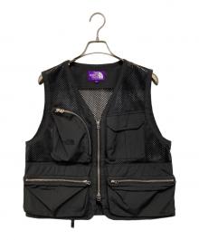 THE NORTHFACE PURPLELABEL（ザ・ノースフェイス パープルレーベル）の古着「Mesh Angler Vest」｜ブラック