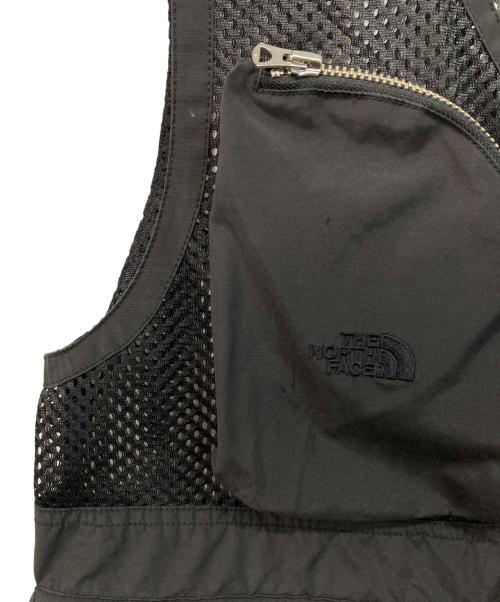 THE NORTHFACE PURPLELABEL（ザ・ノースフェイス パープルレーベル）THE NORTHFACE PURPLELABEL (ザ・ノースフェイス パープルレーベル) Mesh Angler Vest ブラック サイズ:Sの古着・服飾アイテム