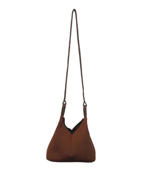 STATE OF ESCAPE（ステイトオブエスケープ）STATE OF ESCAPE (ステイトオブエスケープ) ソルスティスミニ トート ダークタン レッドの古着・服飾アイテム