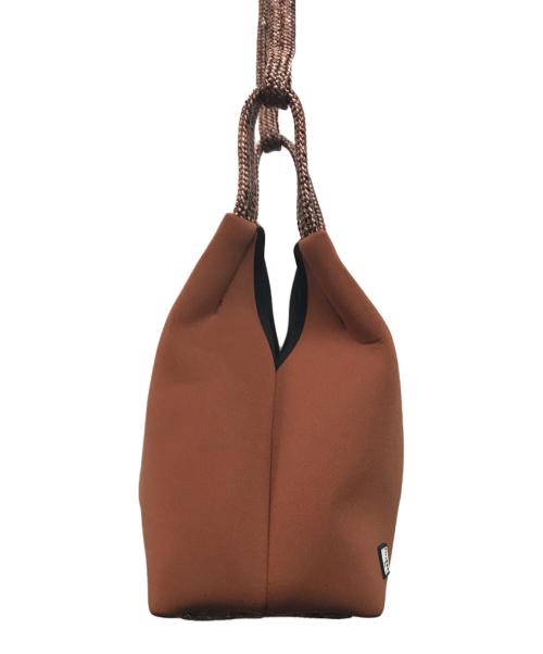 STATE OF ESCAPE（ステイトオブエスケープ）STATE OF ESCAPE (ステイトオブエスケープ) ソルスティスミニ トート ダークタン レッドの古着・服飾アイテム