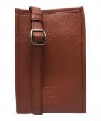 HIROFUヒロフ）の古着「【アピエーディ】レザーショルダーバッグ S」｜シエンナ