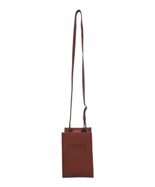 HIROFU（ヒロフ）HIROFU (ヒロフ) 【アピエーディ】レザーショルダーバッグ S シエンナの古着・服飾アイテム