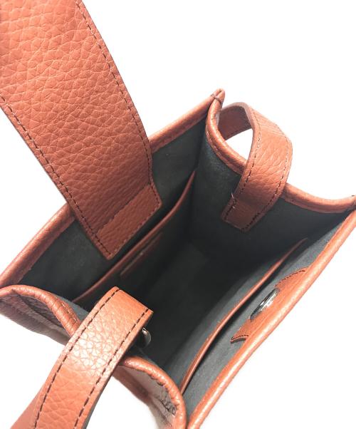 HIROFU（ヒロフ）HIROFU (ヒロフ) 【アピエーディ】レザーショルダーバッグ S シエンナの古着・服飾アイテム