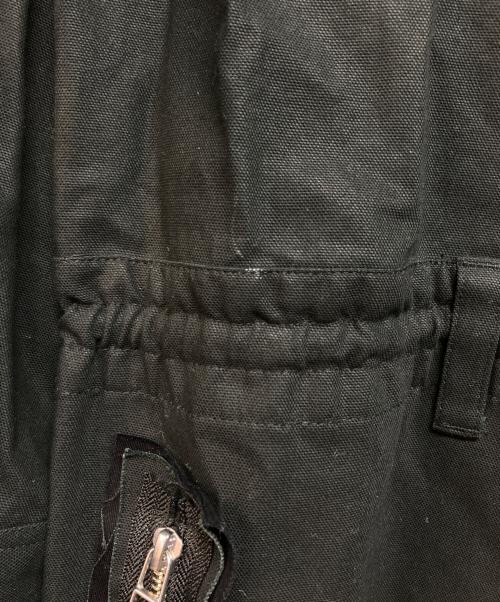 MAISON SPECIAL（メゾンスペシャル）MAISON SPECIAL (メゾンスペシャル) プライムオーバーハイツイストコットンカットオフジャンプスーツ ブラック サイズ:01の古着・服飾アイテム