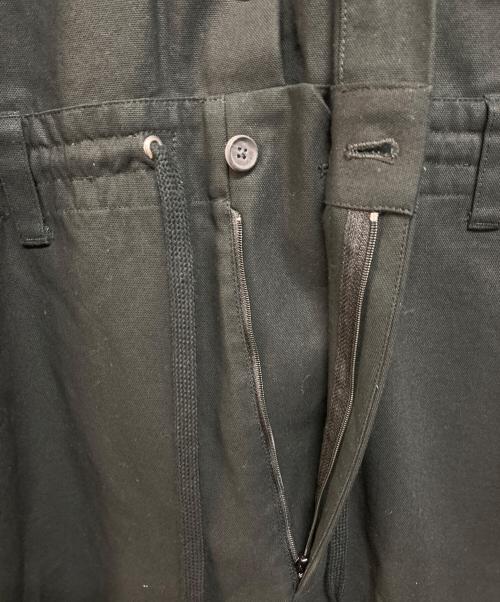 MAISON SPECIAL（メゾンスペシャル）MAISON SPECIAL (メゾンスペシャル) プライムオーバーハイツイストコットンカットオフジャンプスーツ ブラック サイズ:01の古着・服飾アイテム