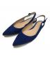 Gianvito Rossi（ジャンヴィト・ロッシ）の古着「ANNA FLAT」｜ブルー
