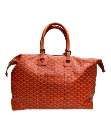 ゴヤールGOYARDボストン45 グリーン 美品 GOYARD（ゴヤール） クロワジュール 45 グリーン PVCコーティング