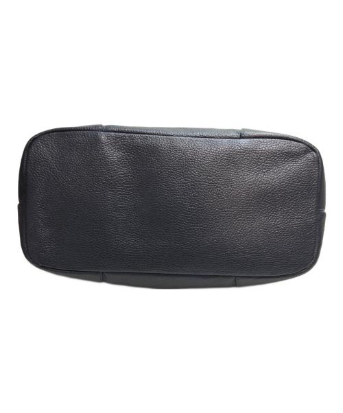 STEFANOMANO（ステファノマーノ）STEFANOMANO (ステファノマーノ) レザーショルダーバッグ ネイビーの古着・服飾アイテム