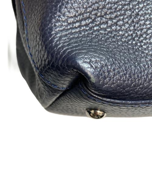 zanellato（ザネラート）ZANELLATO (ザネラート) 2WAYレザーショルダーバッグ ネイビーの古着・服飾アイテム