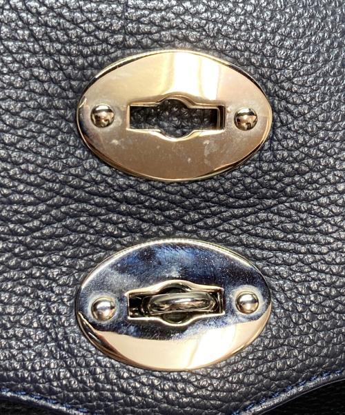 zanellato（ザネラート）ZANELLATO (ザネラート) 2WAYレザーショルダーバッグ ネイビーの古着・服飾アイテム