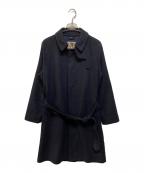 Sealup×BEAMS Fシーラップ×ビームスエフ）の古着「別注ステンカラーコート」｜ネイビー