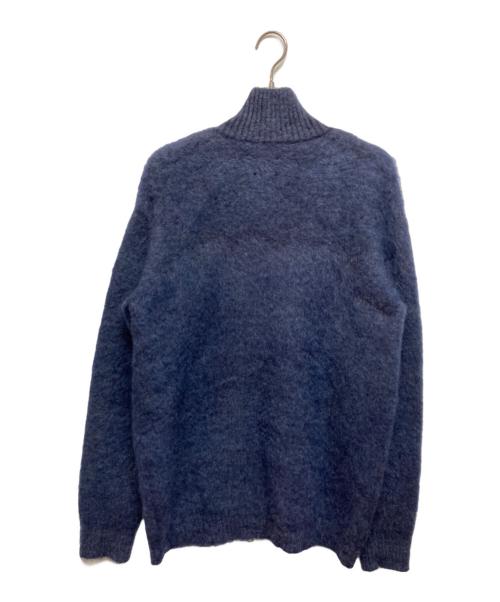 Needles（ニードルズ）Needles (ニードルズ) Zipped Mohair Cardigan ネイビー サイズ:Lの古着・服飾アイテム