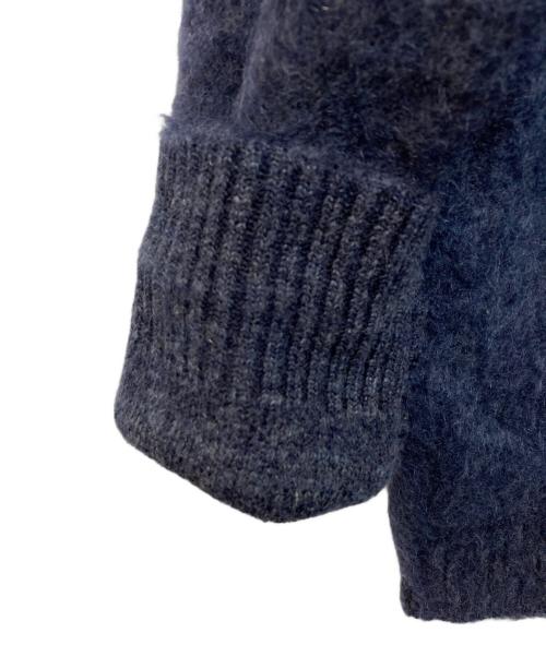 Needles（ニードルズ）Needles (ニードルズ) Zipped Mohair Cardigan ネイビー サイズ:Lの古着・服飾アイテム