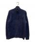Needles（ニードルズ）の古着「Zipped Mohair Cardigan」｜ネイビー