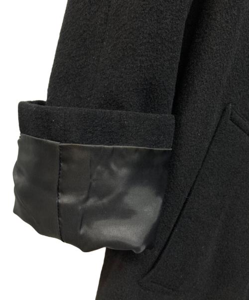 Aquascutum（アクアスキュータム）Aquascutum (アクアスキュータム) カシミヤステンカラーコートコート ブラック サイズ:-の古着・服飾アイテム