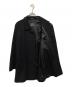 中古・古着 Aquascutum (アクアスキュータム) カシミヤステンカラーコートコート ブラック サイズ:-：24000円