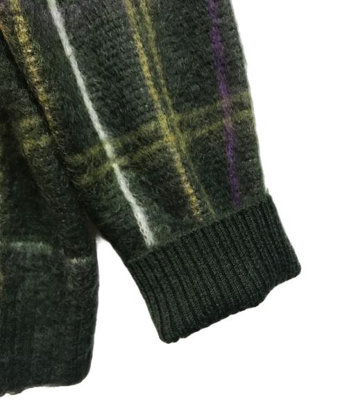 Needles（ニードルズ）Needles (ニードルズ) 21AWモヘアカーディガン グリーン サイズ:XLの古着・服飾アイテム