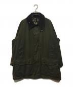 Barbourバブアー）の古着「90s BORDER JACKET」｜オリーブ