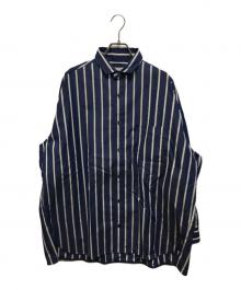 ticca（ティッカ）の古着「スクエアビックシャツ」｜ブルー