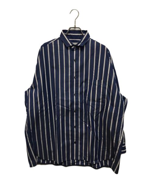 ticca（ティッカ）ticca (ティッカ) スクエアビックシャツ ブルー サイズ:SIZE 1の古着・服飾アイテム