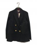 DRESSTERIORドレステリア）の古着「ストレッチサスティナブルブレザー」｜ネイビー