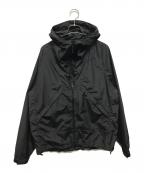 GOLDWINゴールドウイン）の古着「リップストップフーデッドジャケット」｜ブラック