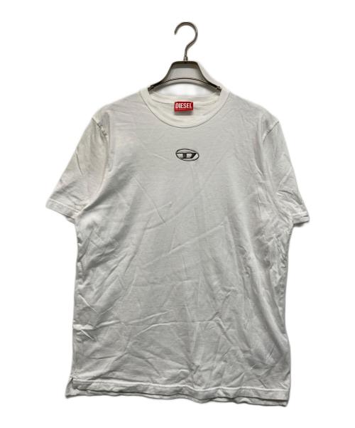 DIESEL（ディーゼル）DIESEL (ディーゼル) T-ADJUST-OD T-SHIRT ホワイト サイズ:Lの古着・服飾アイテム